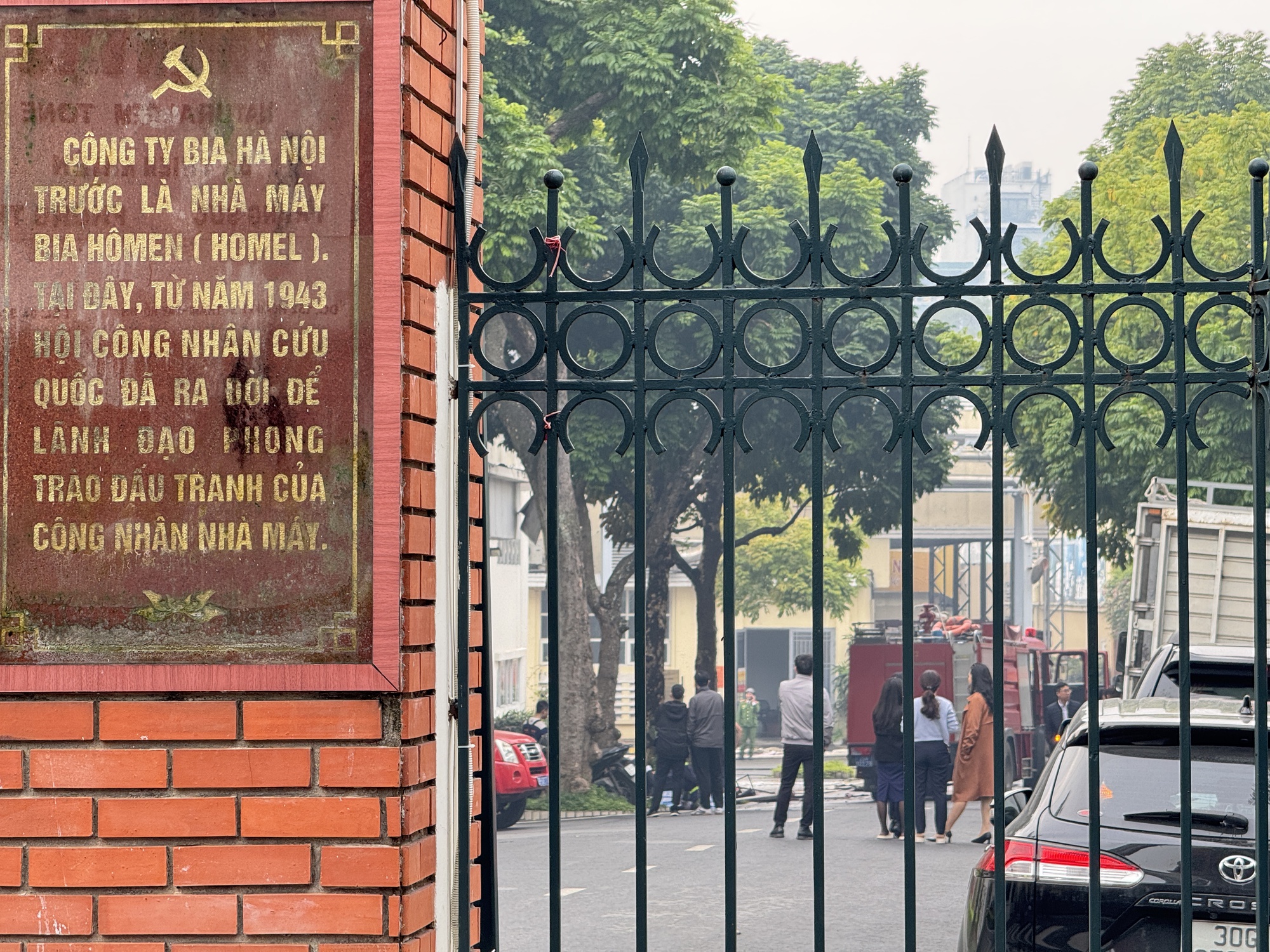 Hiện trường vụ cháy Nhà máy Bia Hà Nội Habeco- Ảnh 3.