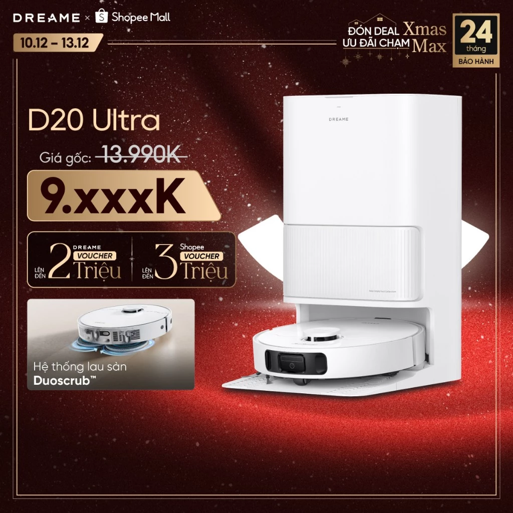 Chốt deal 12/12: Top 4 robot hút bụi lau nhà tầm trung đáng đồng tiền nhất năm nay- Ảnh 2. Chốt deal 12/12: Top 4 robot hút bụi lau nhà tầm trung đáng đồng tiền nhất năm nay- Ảnh 2.