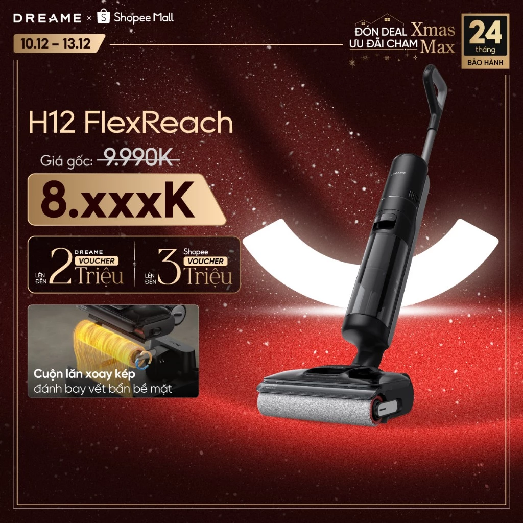 Sale 12/12: 4 máy hút bụi lau nhà đáng mua nhất - gọn, khỏe và phù hợp mọi kiểu nhà Việt- Ảnh 1. Sale 12/12: 4 máy hút bụi lau nhà đáng mua nhất - gọn, khỏe và phù hợp mọi kiểu nhà Việt- Ảnh 1.