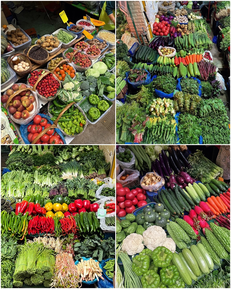 Hàng rau đẹp mắt khiến triệu người mê mẩn tại chợ vỉa hè - Ảnh 4. Hàng rau đẹp mắt khiến triệu người mê mẩn tại chợ vỉa hè - Ảnh 4.