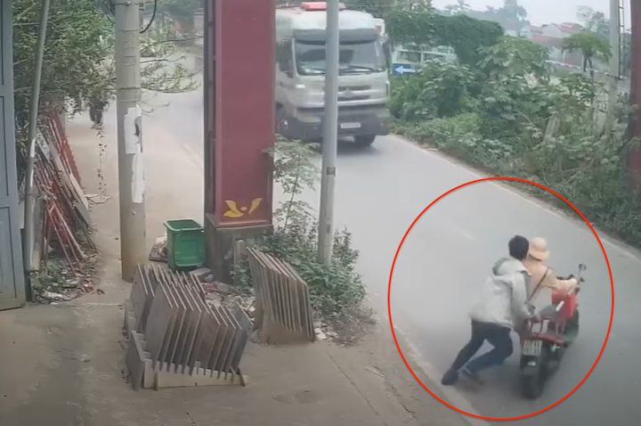 Danh tính kẻ vi phạm giao thông đẩy đại uý CSGT vào đầu xe tải- Ảnh 1.