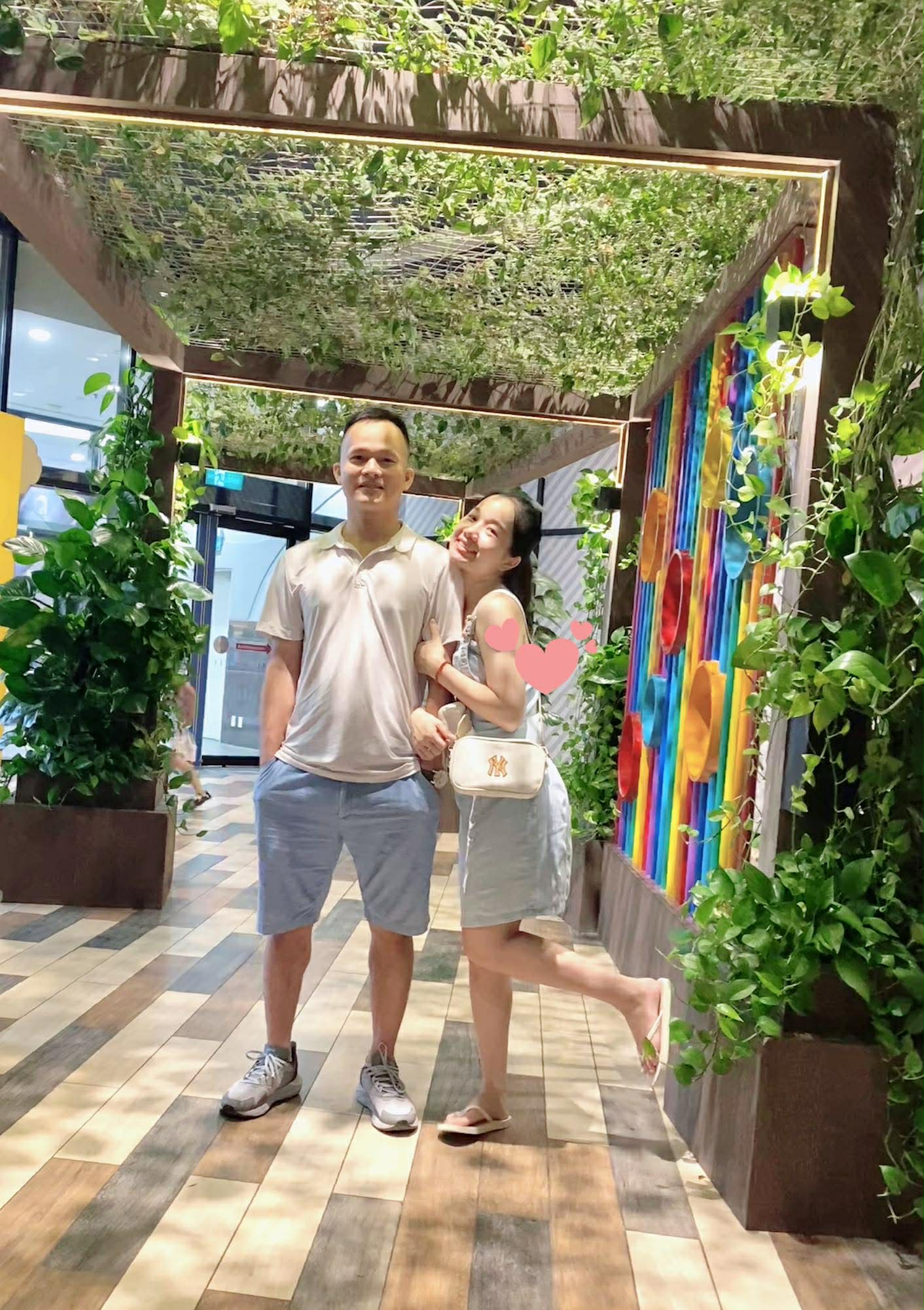 Ông chồng khoe thành quả dự án 