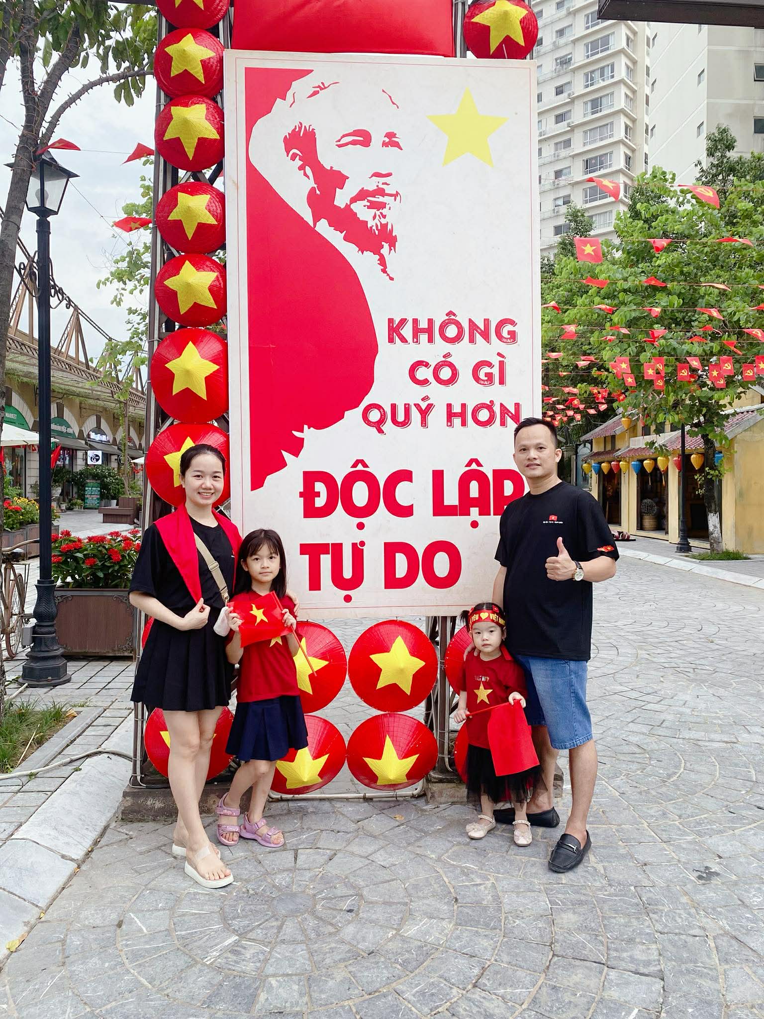 Ông chồng khoe thành quả dự án 