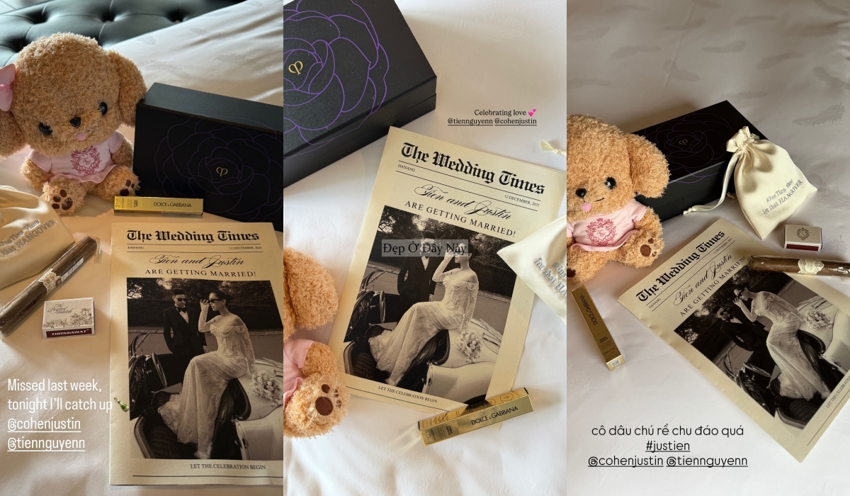 Chu đáo như vợ chồng hào môn Tiên Nguyễn: Chuẩn bị set cả chục triệu, với 2 thứ đặc biệt cho khách mời - Ảnh 2.