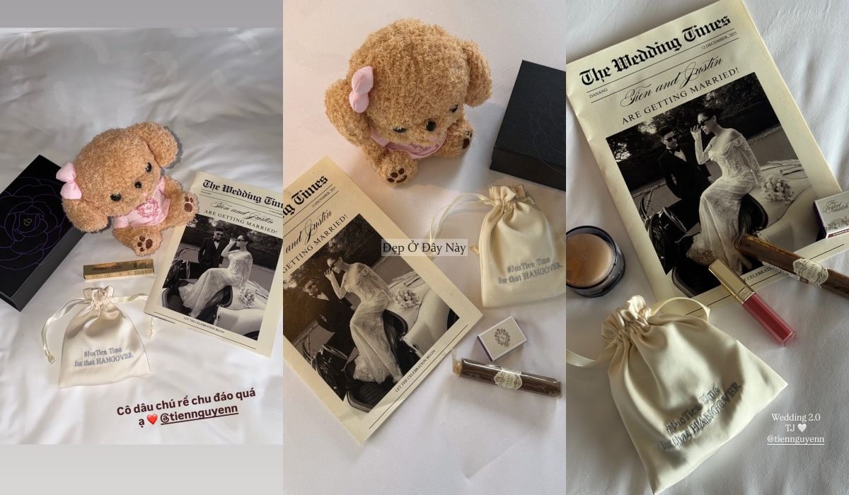 Chu đáo như vợ chồng hào môn Tiên Nguyễn: Chuẩn bị set cả chục triệu, với 2 thứ đặc biệt cho khách mời - Ảnh 3.