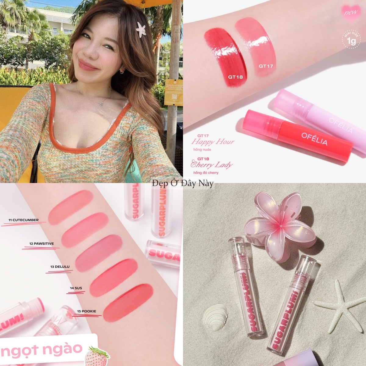 Son nội địa lên ngôi: 4 dòng son