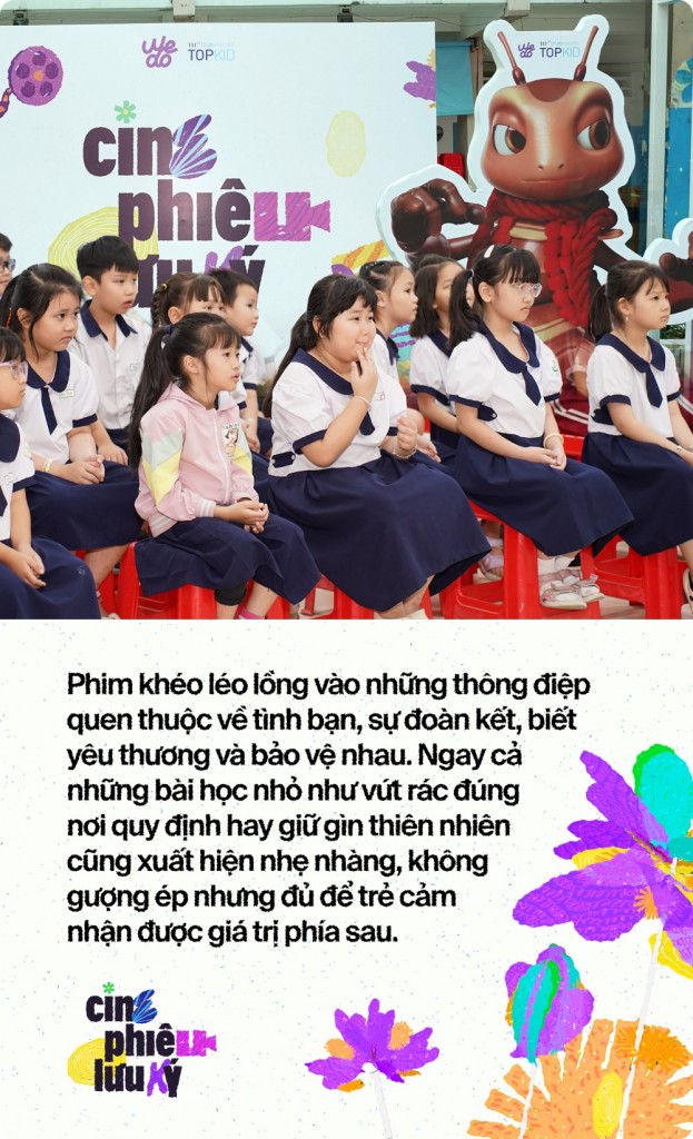 Học sinh Tiểu học TP.HCM trải nghiệm Dế M&egrave;n: Cuộc phi&ecirc;u lưu đ&aacute;ng nhớ tại trường - Ảnh 3.