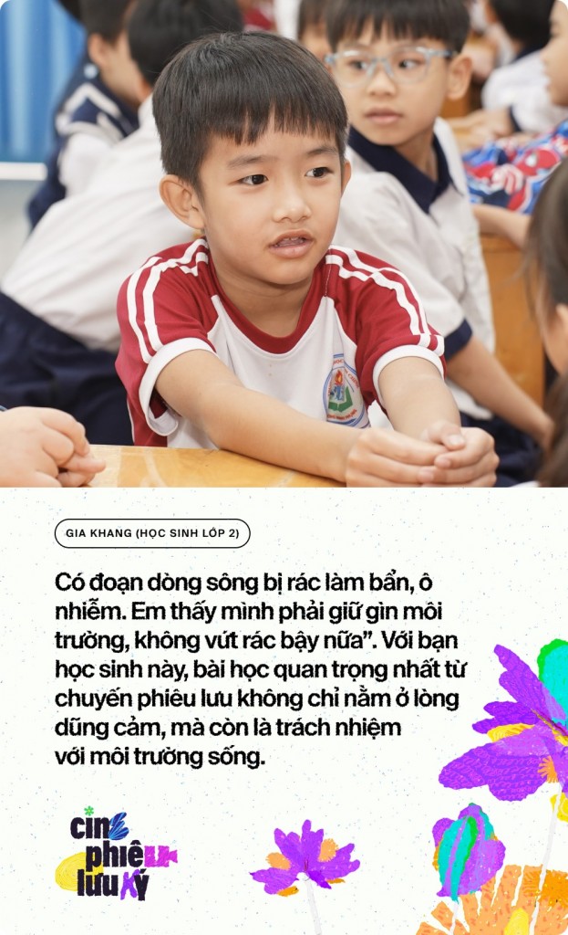 Học sinh Tiểu học TP.HCM trải nghiệm Dế M&egrave;n: Cuộc phi&ecirc;u lưu đ&aacute;ng nhớ tại trường - Ảnh 5.