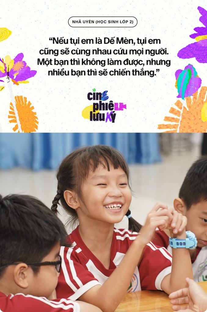 Học sinh Tiểu học TP.HCM trải nghiệm Dế M&egrave;n: Cuộc phi&ecirc;u lưu đ&aacute;ng nhớ tại trường - Ảnh 6.