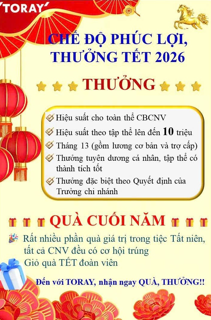 Thưởng Tết 2026: Mức thưởng và số ngày nghỉ ở các Công ty chênh lệch thế nào? - Ảnh 2. Thưởng Tết 2026: Mức thưởng và số ngày nghỉ ở các Công ty chênh lệch thế nào? - Ảnh 2.