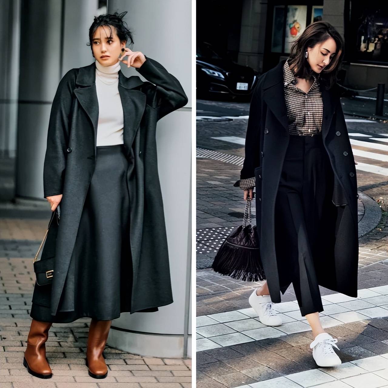 Hóa ra level sang chảnh gấp 10 lần của áo khoác đen không nằm ở giá tiền, mà giấu kín trong 2 từ khóa này!- Ảnh 2.