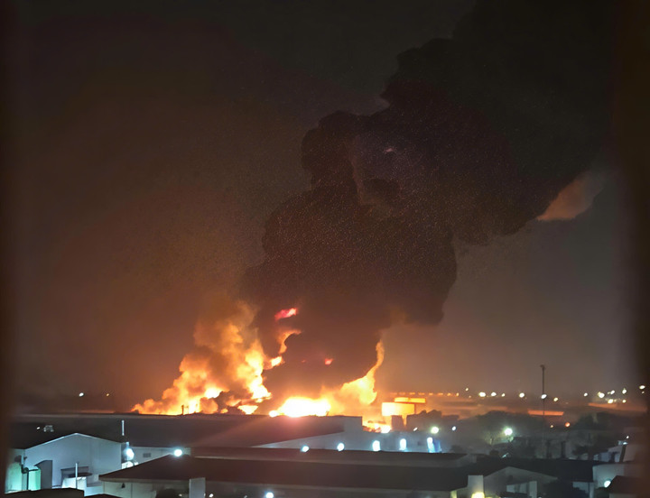 Ch&aacute;y lớn tại C&ocirc;ng ty cổ phần c&ocirc;ng nghiệp Quảng An ở Bắc Ninh , nhiều tiếng nổ vang - Ảnh 2.