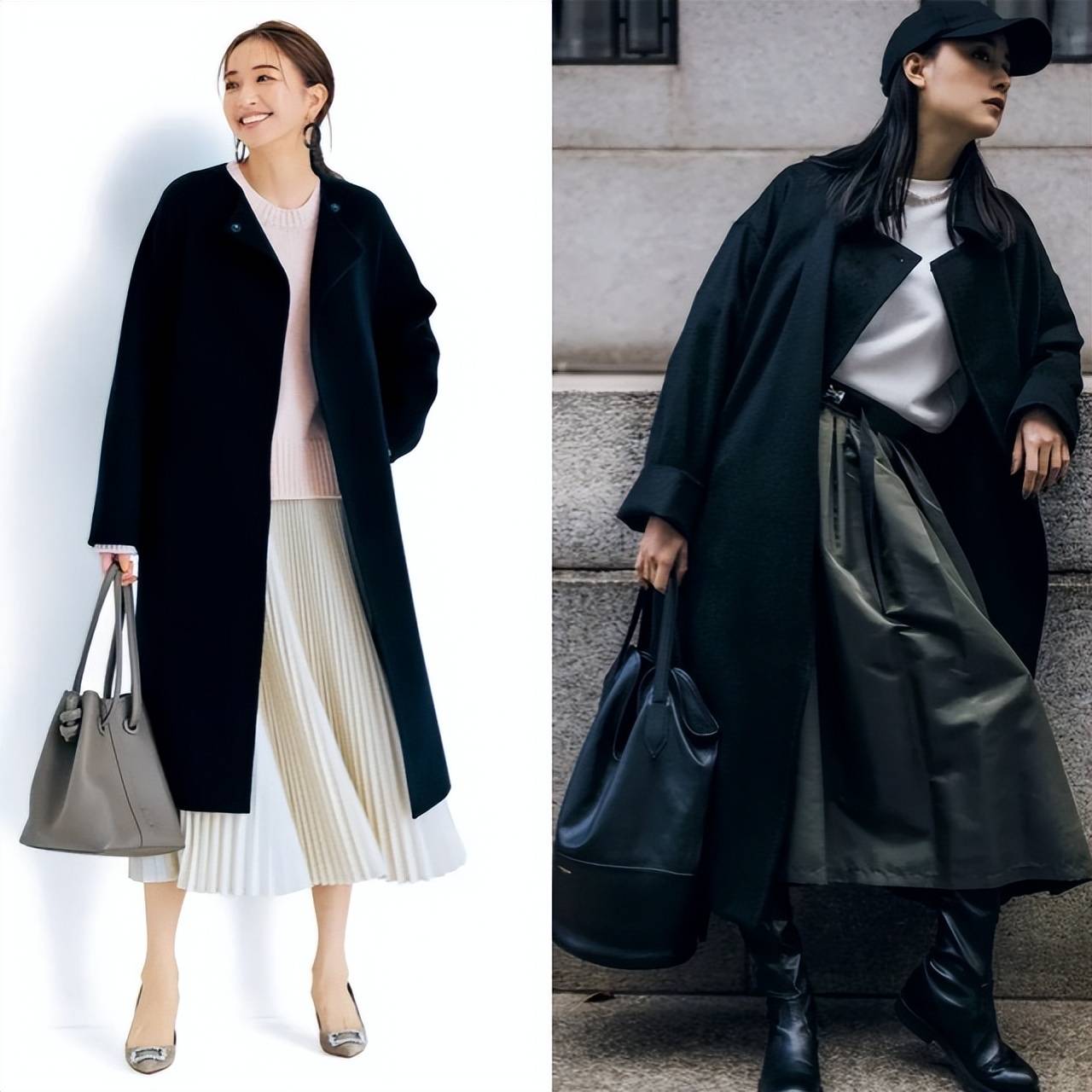 Hóa ra level sang chảnh gấp 10 lần của áo khoác đen không nằm ở giá tiền, mà giấu kín trong 2 từ khóa này!- Ảnh 3.