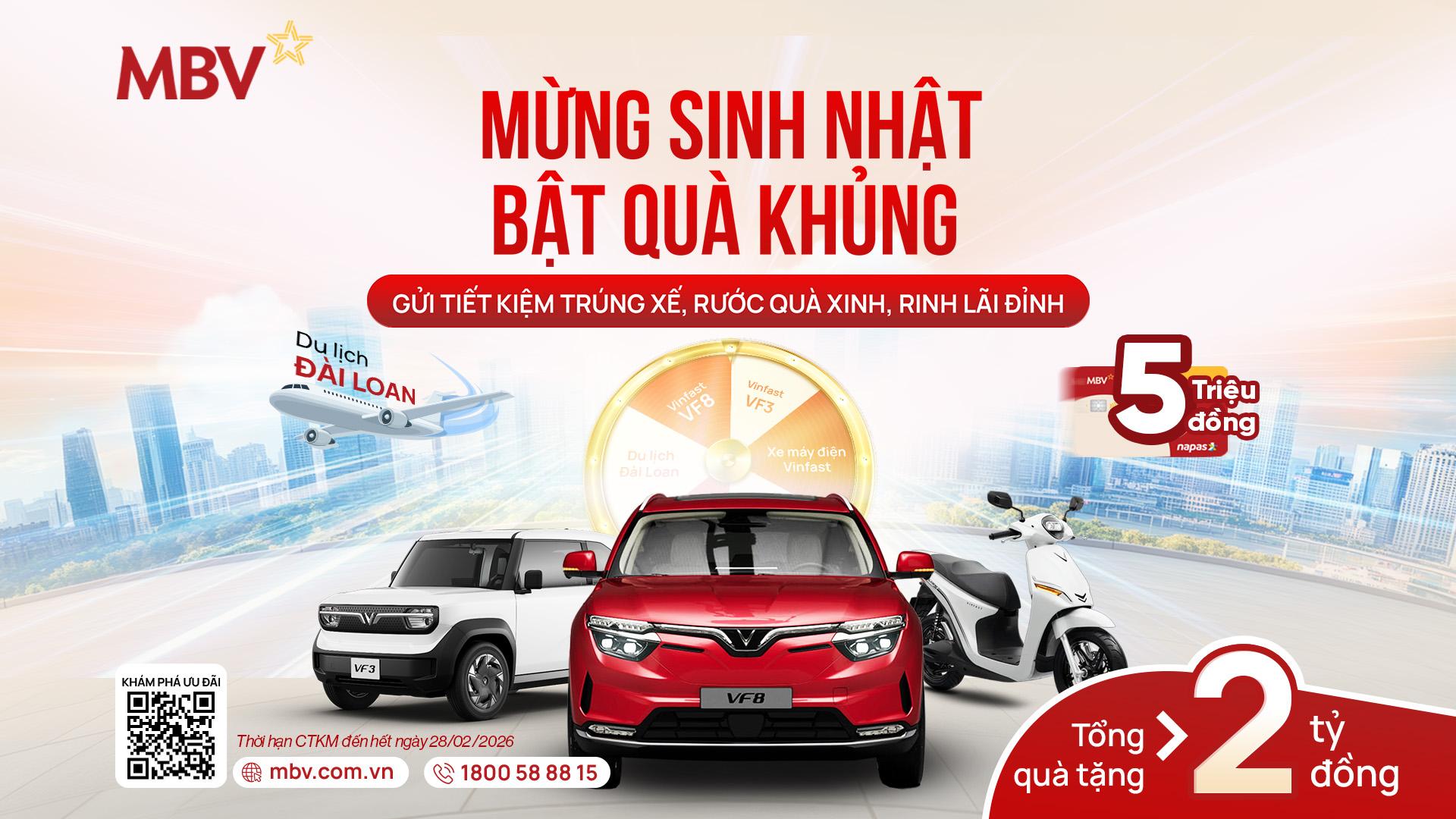 MBV - Hành trình 1 năm đổi mới, tưng bừng ưu đãi hơn 2 tỷ đồng - Ảnh 2.