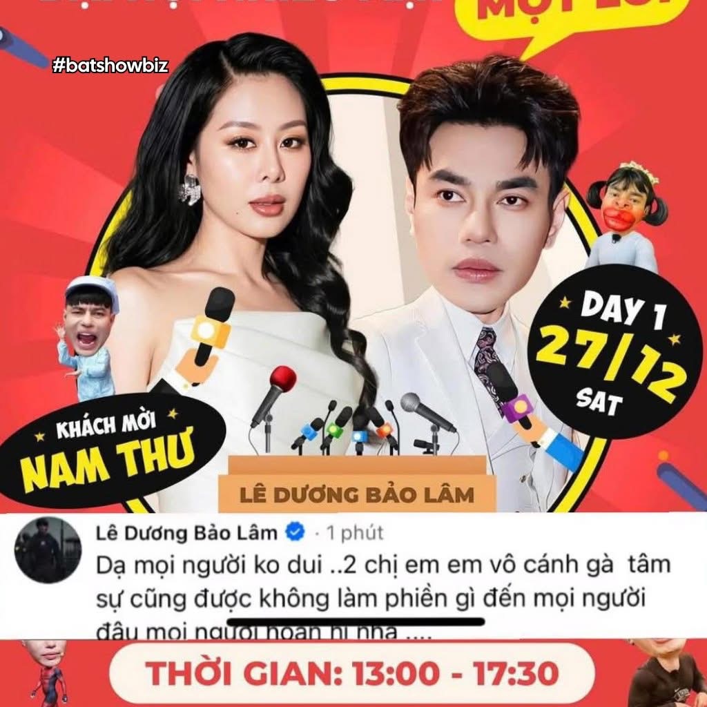 L&ecirc; Dương Bảo L&acirc;m rơi v&agrave;o t&igrave;nh thế cực căng v&igrave; c&ocirc;ng khai mời người n&agrave;y đến fanmeeting- Ảnh 1.
