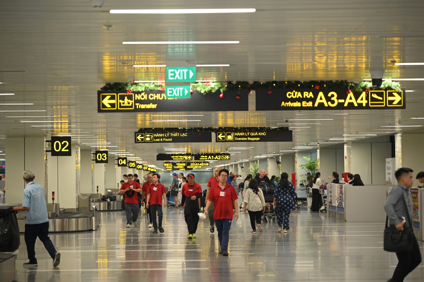 Điểm check - in Gi&aacute;ng sinh tuyệt đẹp tại nh&agrave; ga T3 Cảng H&agrave;ng kh&ocirc;ng T&acirc;n Sơn nhất - Ảnh 6.