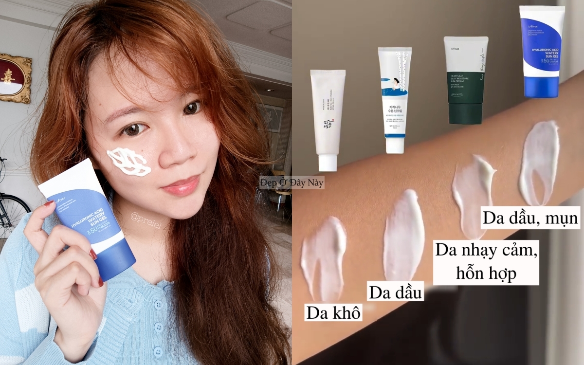 Tự bỏ tiền t&uacute;i để mua rất nhiều kem chống nắng, t&ocirc;i đ&atilde; chọn ra 4 loại của H&agrave;n ph&ugrave; hợp cho từng loại da- Ảnh 1.