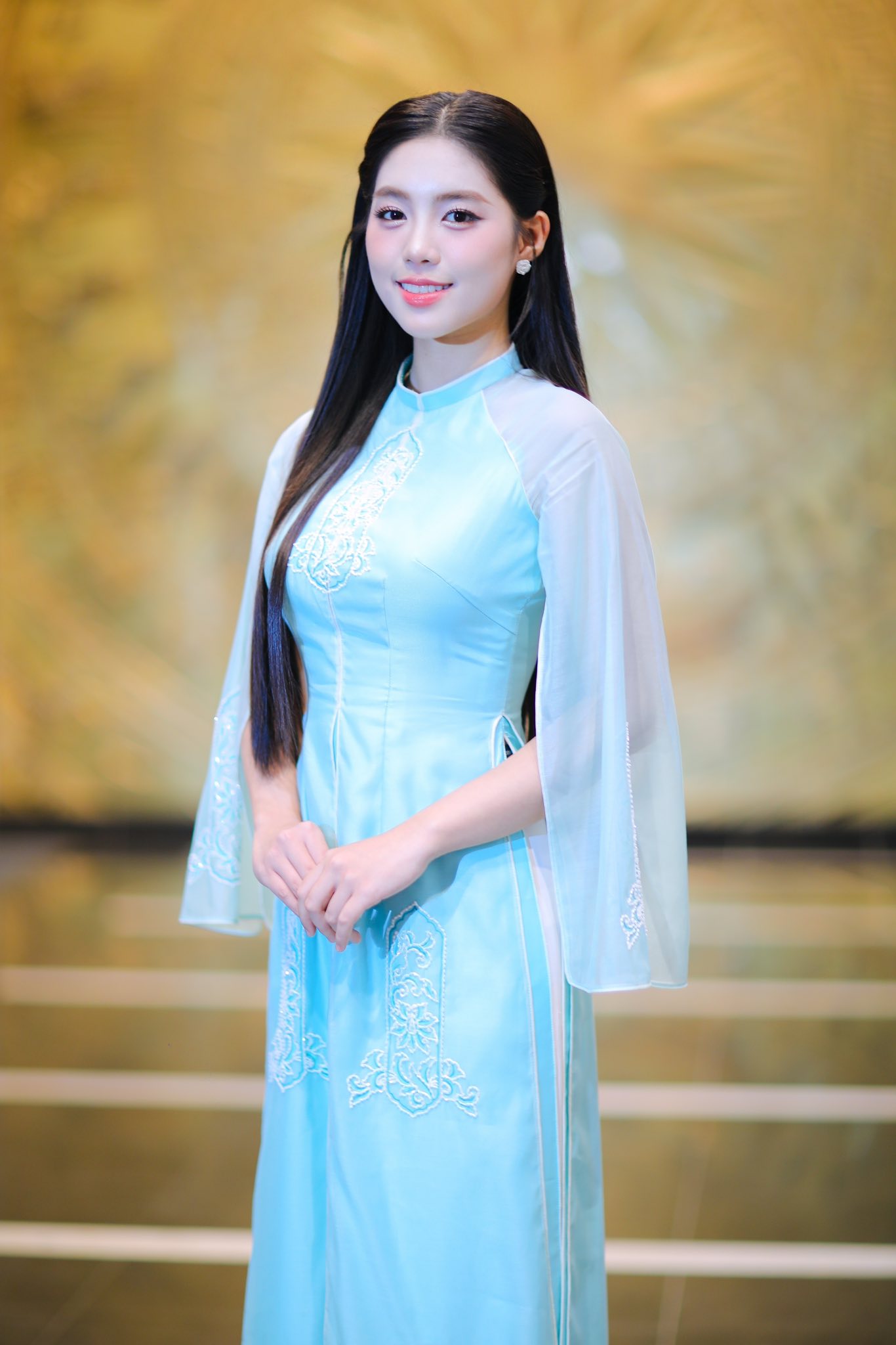 &Aacute; hậu Trần Ngọc Ch&acirc;u Anh xuất hiện tr&ecirc;n trang Th&ocirc;ng tin Ch&iacute;nh phủ kỷ niệm 81 năm Qu&acirc;n đội Nh&acirc;n d&acirc;n - Ảnh 8.