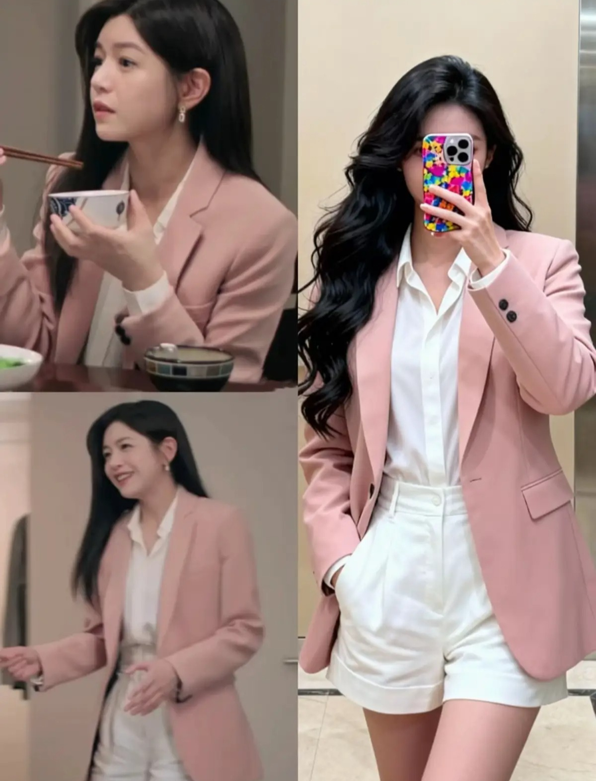 Nữ ch&iacute;nh phim ng&ocirc;n t&igrave;nh 42 tuổi vẫn xinh như b&uacute;p b&ecirc;, mặc đẹp đến nỗi g&aacute;i trẻ phải cắp s&aacute;ch vở 