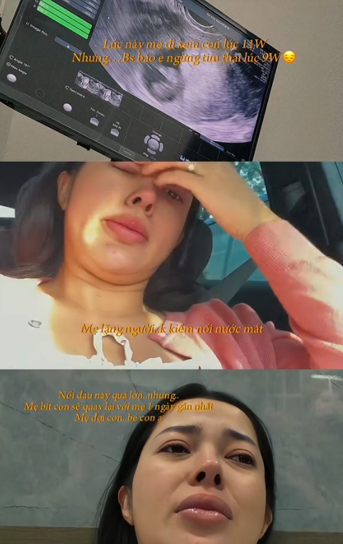 Linh Barbie nghẹn ng&agrave;o th&ocirc;ng b&aacute;o mất con, 2 tuần sau khi em b&eacute; ra đi mới biết - Ảnh 2.