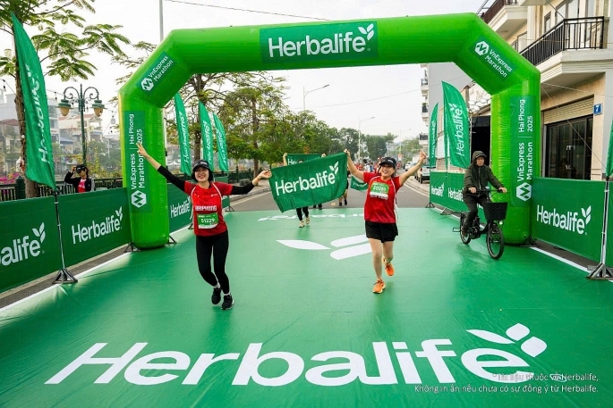 Herbalife Việt Nam tiếp tục t&agrave;i trợ giải Marathon VnExpress Hải Ph&ograve;ng nhằm khuyến kh&iacute;ch lối sống năng động l&agrave;nh mạnh- Ảnh 4.