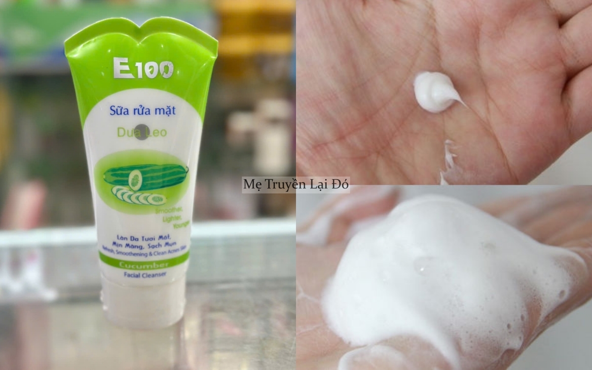 5 chai sữa rửa mặt