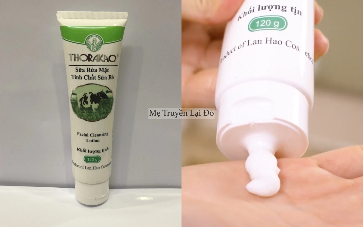 5 chai sữa rửa mặt