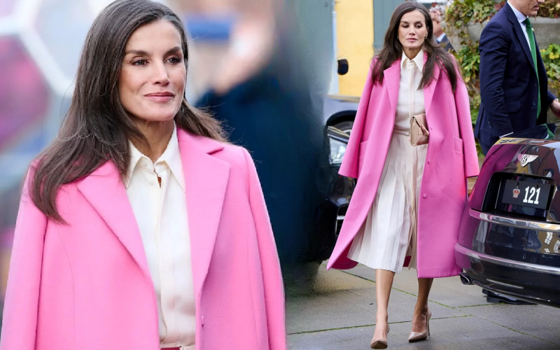 Vương hậu Letizia v&agrave; phong c&aacute;ch thời trang rực rỡ cho m&ugrave;a đ&ocirc;ng ấm &aacute;p - Ảnh 1.