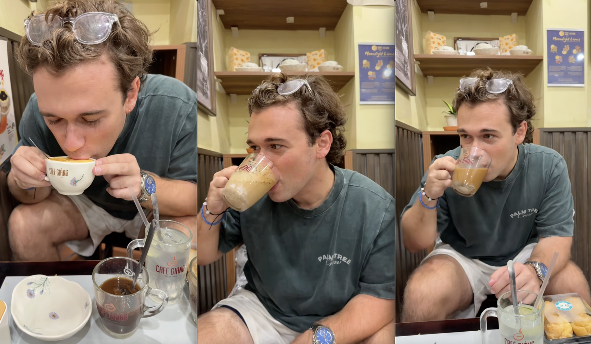 Kh&aacute;ch T&acirc;y trải nghiệm c&agrave; ph&ecirc; Việt: Cảnh b&aacute;o kh&ocirc;ng n&ecirc;n uống Ba ly c&ugrave;ng l&uacute;c - Ảnh 3.