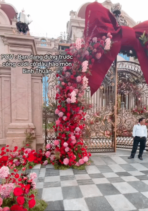 Đ&aacute;m cưới của &aacute;i nữ tập đo&agrave;n lớn ở B&igrave;nh Thuận đang 