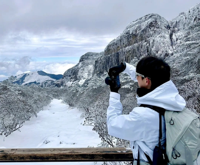 Kh&aacute;ch Việt chia sẻ trải nghiệm ngắm tuyết tr&ecirc;n Kiệu Tử Sơn Trung Quốc kh&ocirc;ng thể qu&ecirc;n - Ảnh 8.