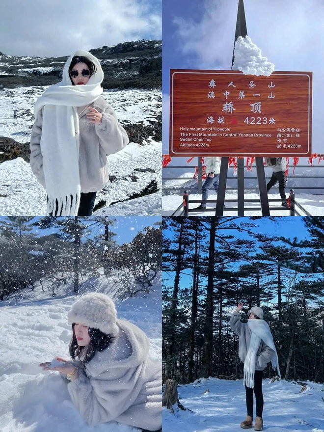 Kh&aacute;ch Việt chia sẻ trải nghiệm ngắm tuyết tr&ecirc;n Kiệu Tử Sơn Trung Quốc kh&ocirc;ng thể qu&ecirc;n - Ảnh 14.