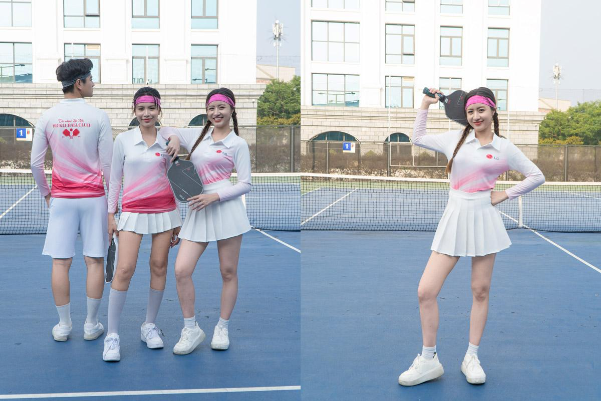 VersaFit Collection 2.0 - BST Đồng phục Pickleball d&agrave;i tay, in 3D sắc n&eacute;t - Ảnh 2.