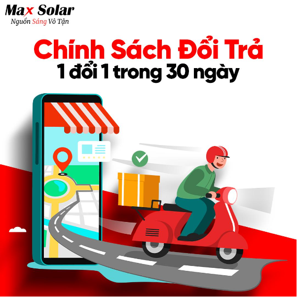 Gi&aacute; đ&egrave;n năng lượng mặt trời với mức chiết khấu cạnh tranh cao tại Maxsolar- Ảnh 3.