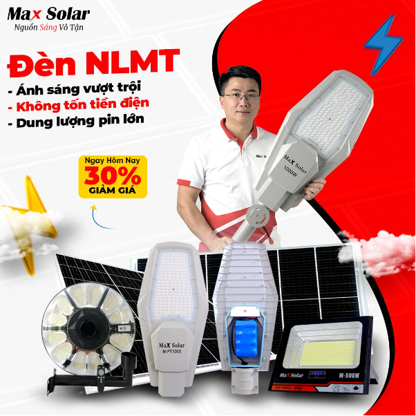 Gi&aacute; đ&egrave;n năng lượng mặt trời với mức chiết khấu cạnh tranh cao tại Maxsolar - Ảnh 5.