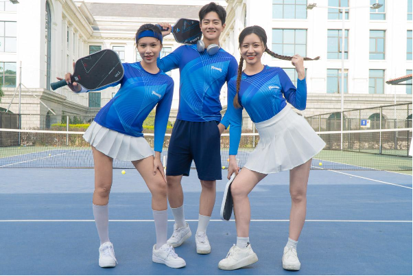 VersaFit Collection 2.0 - BST Đồng phục Pickleball d&agrave;i tay, in 3D sắc n&eacute;t - Ảnh 5.