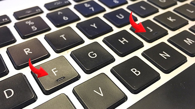 V&igrave; sao tr&ecirc;n ph&iacute;m F v&agrave; J của b&agrave;n ph&iacute;m m&aacute;y t&iacute;nh lu&ocirc;n c&oacute; gờ nổi?- Ảnh 1.