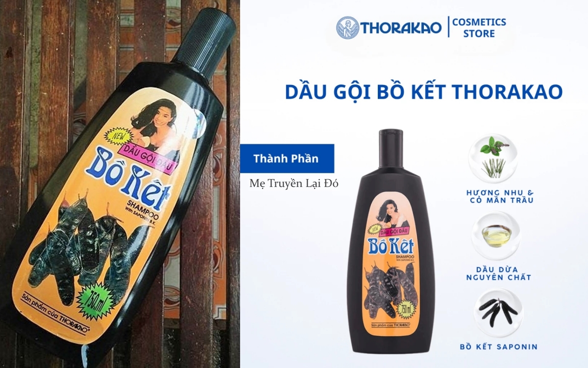 Mẹ t&ocirc;i h&agrave;ng chục năm chỉ d&ugrave;ng 5 loại dầu gội bồ kết 