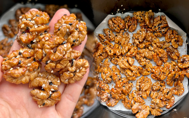 Tự làm óc chó hổ phách giòn tan không cần chiên cho cả nhà cùng mê - Ảnh 1. Tự làm óc chó hổ phách giòn tan không cần chiên cho cả nhà cùng mê - Ảnh 1.