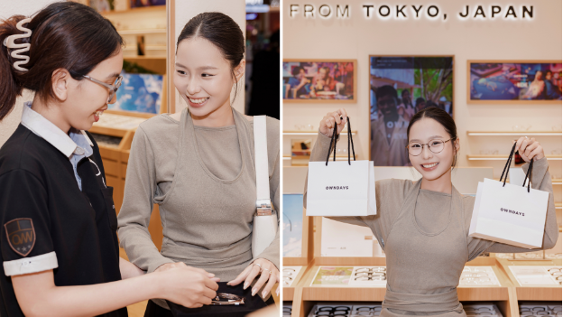 C&ugrave;ng d&agrave;n KOLs kh&aacute;m ph&aacute; kh&ocirc;ng gian trải nghiệm mắt k&iacute;nh chuẩn Nhật Bản tại OWNDAYS Sense City Phạm Văn Đồng - Ảnh 4.