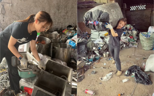 Bất ngờ với c&ocirc;ng việc của c&ocirc; g&aacute;i 26 tuổi thu gom đồng n&aacute;t kiếm 3 triệu / ng&agrave;y - Ảnh 2.