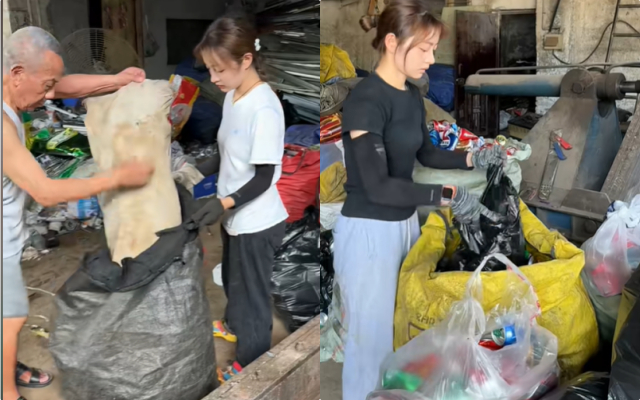 Bất ngờ với c&ocirc;ng việc của c&ocirc; g&aacute;i 26 tuổi thu gom đồng n&aacute;t kiếm 3 triệu / ng&agrave;y - Ảnh 1.