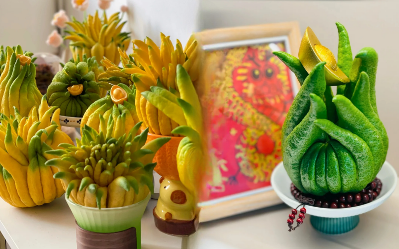 Tết n&agrave;y c&ugrave;ng quả Phật thủ: Trang tr&iacute; nh&agrave; đẹp , mang &yacute; nghĩa phong thủy tốt l&agrave;nh - Ảnh 1.