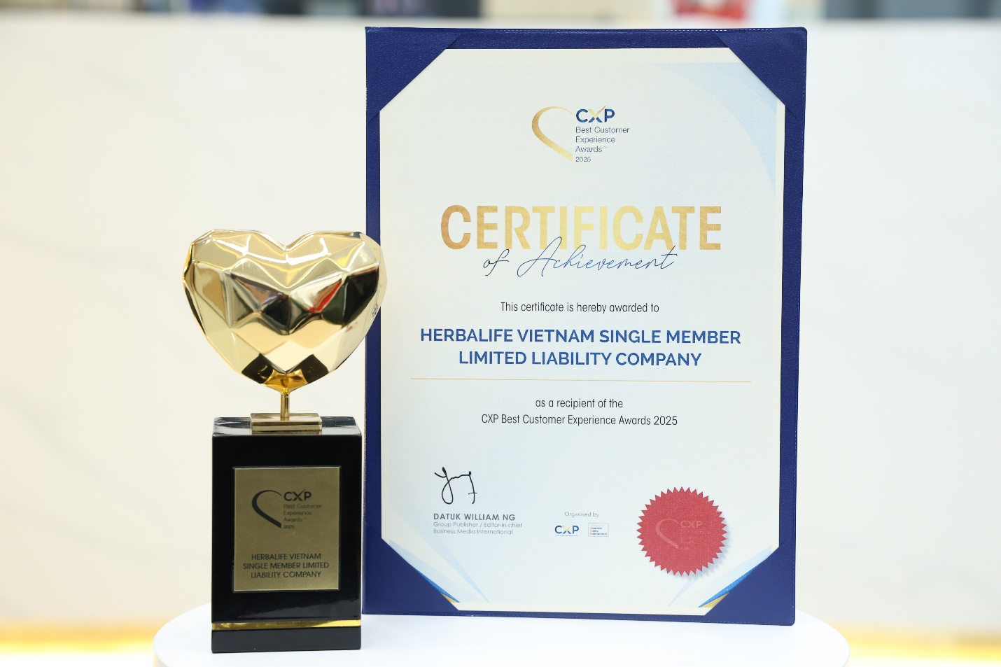 Herbalife Việt Nam đạt giải thưởng khu vực 