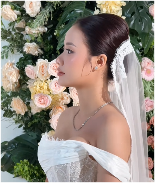 Đ&aacute;m cưới ch&aacute;u nội Chế Linh: C&ocirc; d&acirc;u xinh đẹp , ch&uacute; rể g&acirc;y bất ngờ lớn - Ảnh 5.