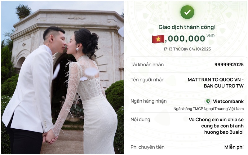 H&agrave;ng chục tỷ đồng được chuyển cho người kh&ocirc;ng quen biết sau 2 đ&aacute;m cưới 