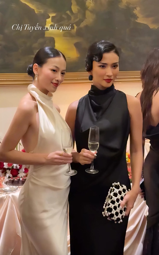 Khung h&igrave;nh chung của Kim Tuyến v&agrave; một n&agrave;ng Hậu định nghĩa lại kh&aacute;i niệm mỹ nh&acirc;n- Ảnh 1.