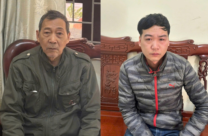 Tạm giữ h&igrave;nh sự 2 bố con xua ch&oacute; dữ tấn c&ocirc;ng người v&ocirc; tội- Ảnh 1.