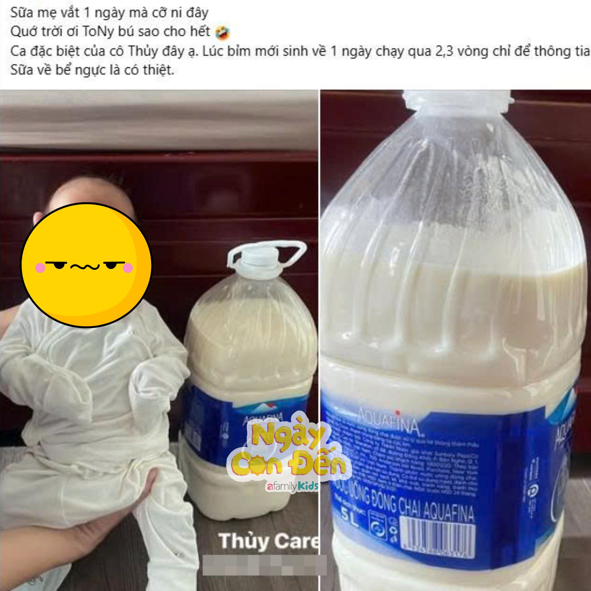 H&igrave;nh ảnh mẹ bỉm h&uacute;t sữa đầy cả can nước 5 l&iacute;t: C&aacute;c mẹ ơi, h&atilde;y y&ecirc;u thương bản th&acirc;n m&igrave;nh th&ecirc;m 1 ch&uacute;t nh&eacute;!- Ảnh 1.