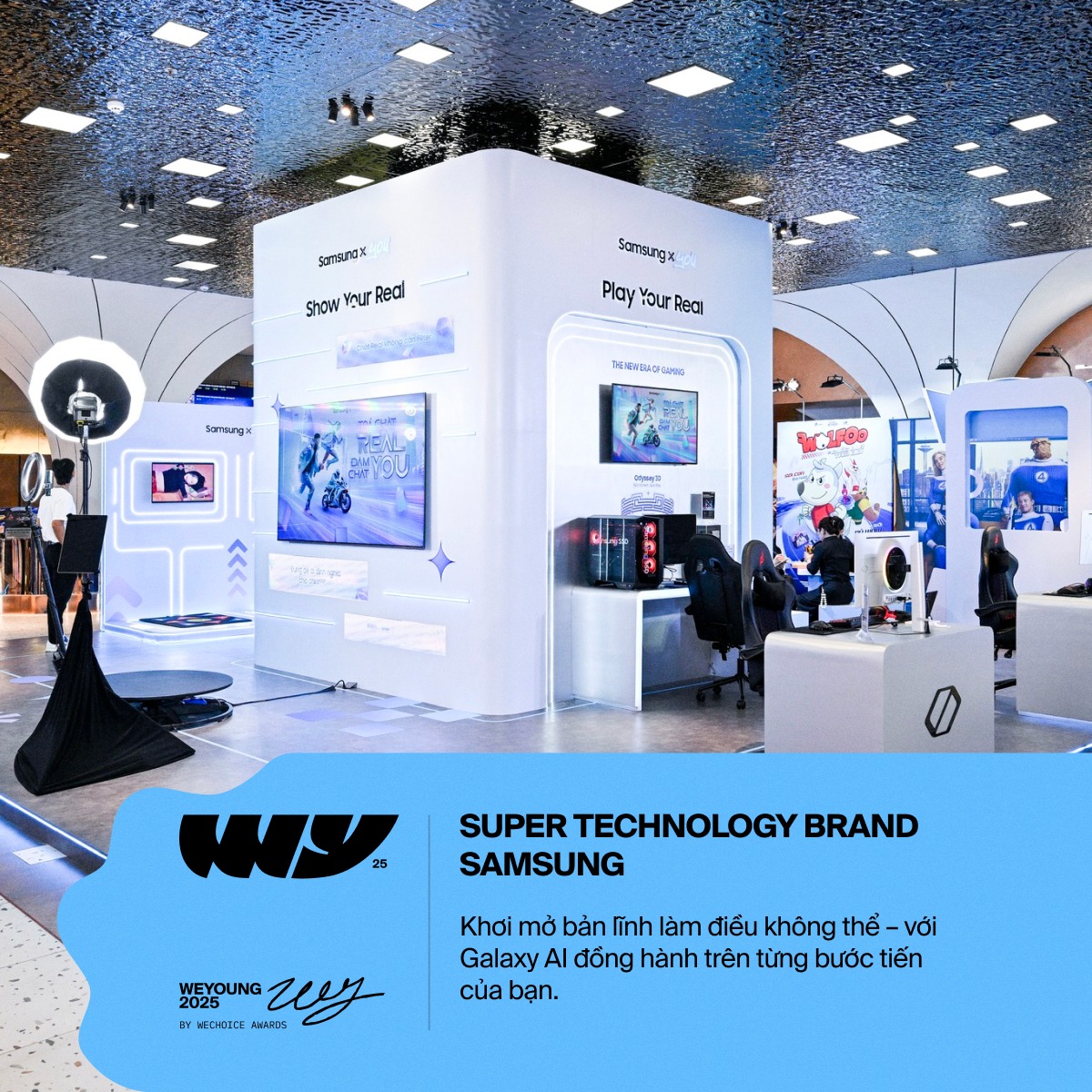 Super Technology Brand: Top 5 thương hiệu công nghệ đang được giới trẻ “chọn mặt gửi vàng” tại WeYoung 2025- Ảnh 4. Super Technology Brand: Top 5 thương hiệu công nghệ đang được giới trẻ “chọn mặt gửi vàng” tại WeYoung 2025- Ảnh 4.
